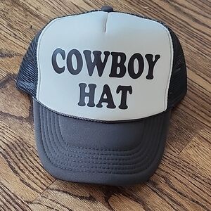 Cowboy Hat Trucker Cap